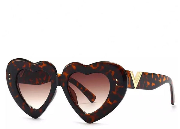 Valentino heart outlet sunglasses