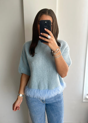 Deia Baby Blue Top