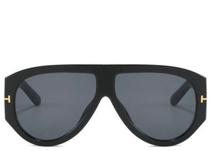 Moscow Black Oversized Sunglasses