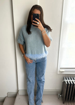 Deia Baby Blue Top