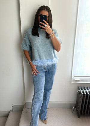 Deia Baby Blue Top