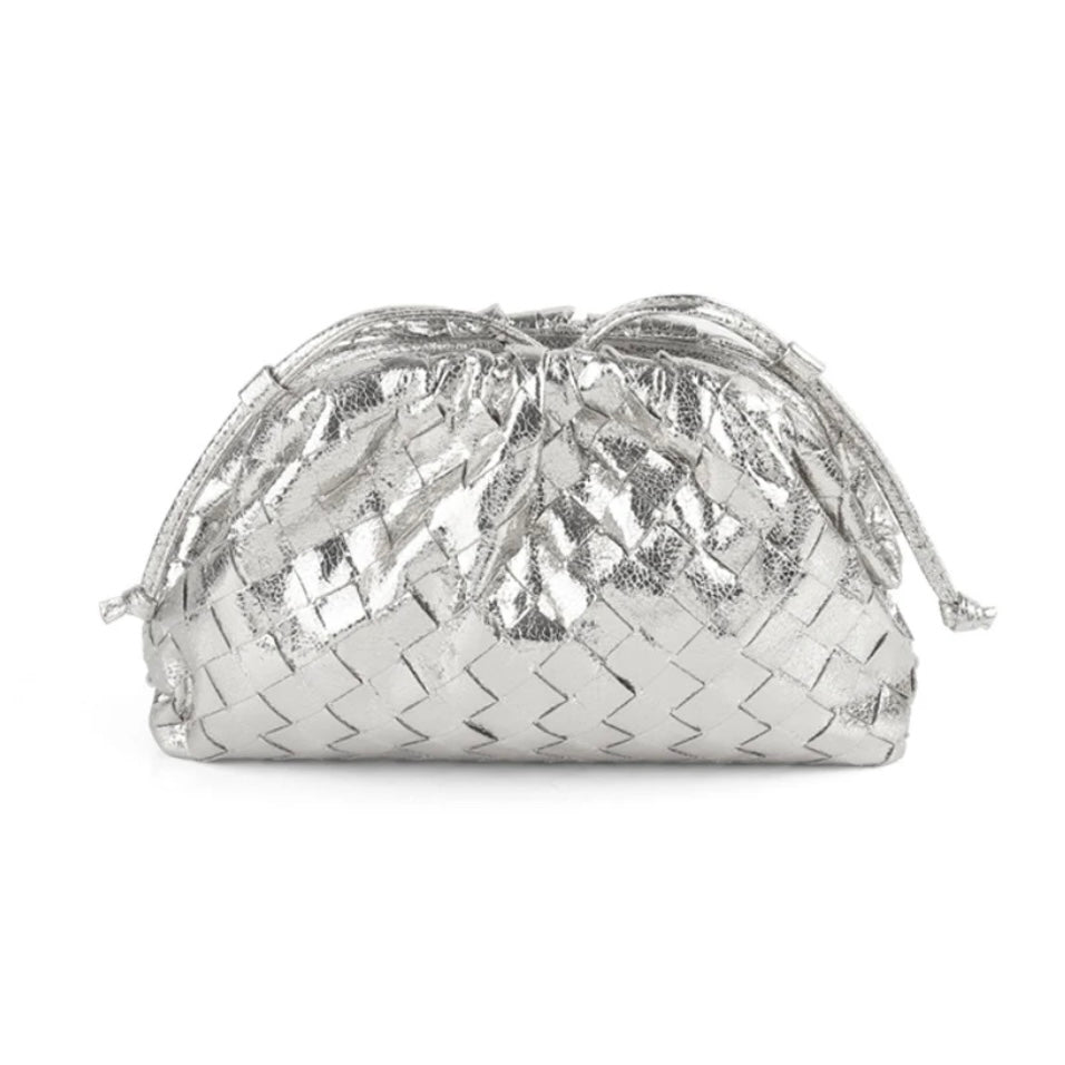 Aurora Metallic Bag - Silver