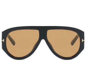 Moscow Brown Oversized Sunglasses