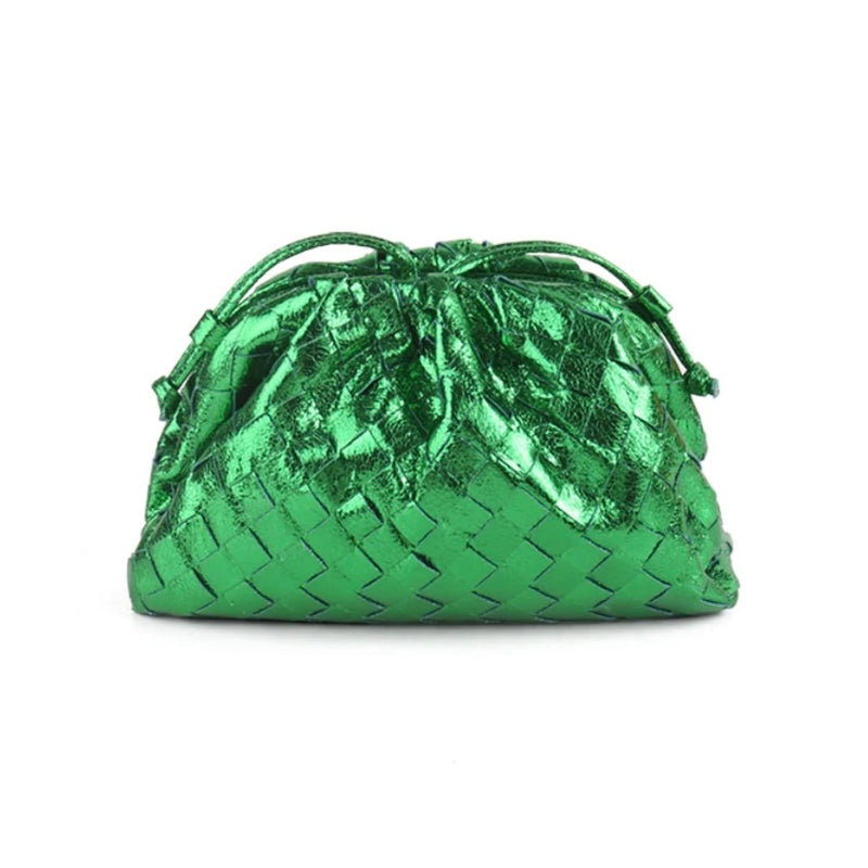 Aurora Metallic Bag - Green