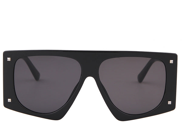 Black chunky square sunglasses best sale